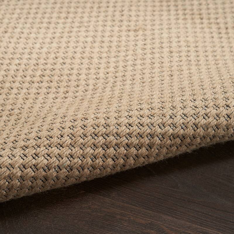 Nourison Washable Indoor Geometric Jute Area Rug