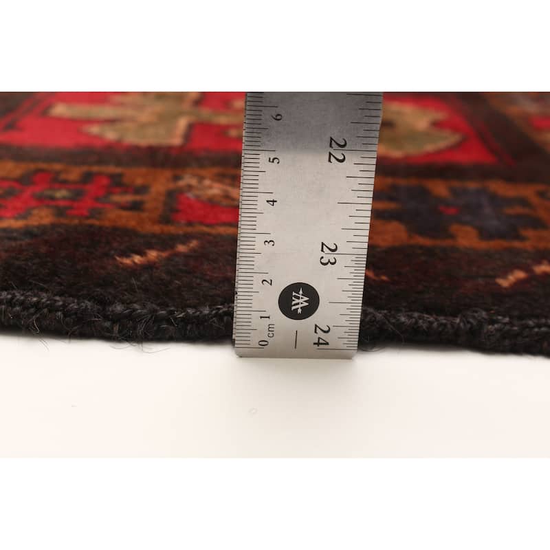 ECARPETGALLERY Hand-knotted Teimani Brown Wool Rug - 3'3 x 6'2