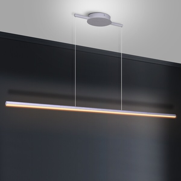 OYIPRO Kitchen Island Pendant Lighting Integrated LED Linear Light Fixture