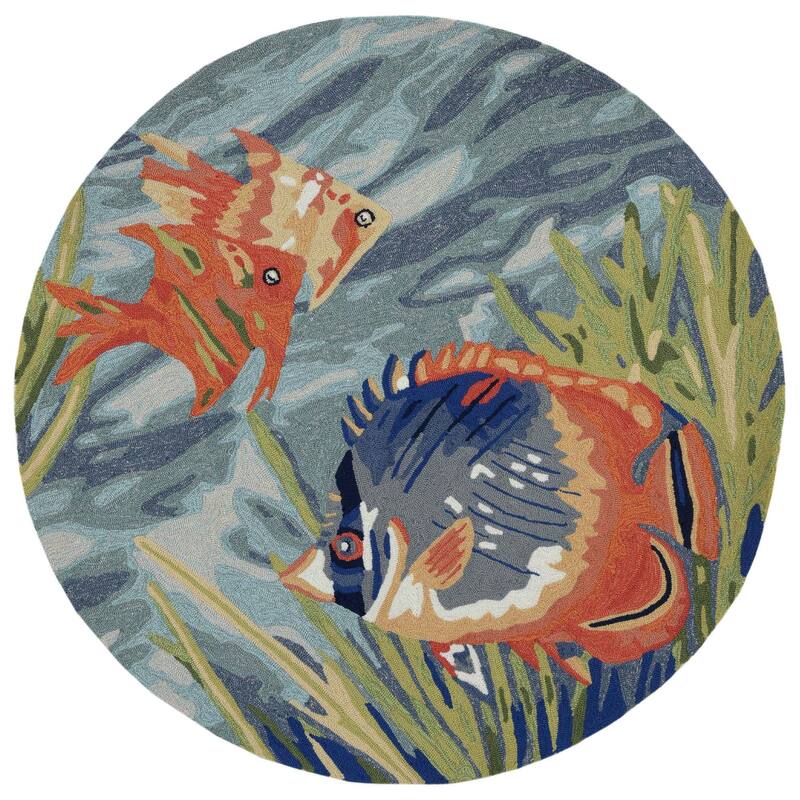 Liora Manne Ravella Tropical Fish Indoor/Outdoor Rug