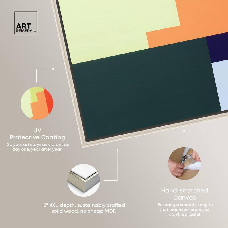 Rectilinear Rhapsody I Canvas by Art Remedy