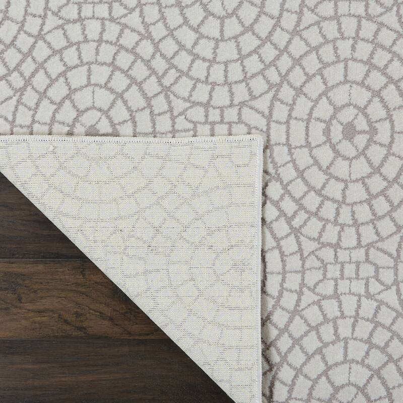 Nourison Urban Chic Modern Geometric Medallions Area Rug