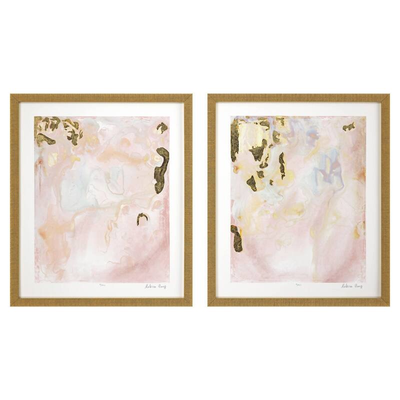 Gold Planet I S/2 Framed Art Limited Edition Under Glass - 26 X 22 X 2