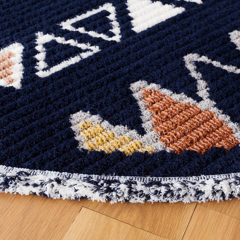 SAFAVIEH Marrakesh Domenica Boho Tribal Fringe Rug