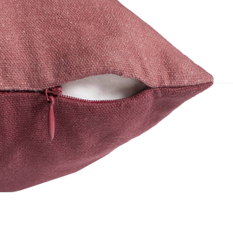 Sevita Patchwork Contemporary Printed Hand-Woven Indoor Throw Pillow