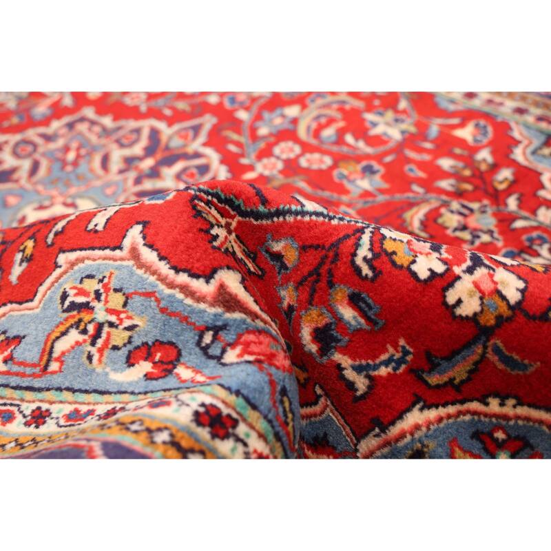 ECARPETGALLERY Hand-knotted Kayseri Vintage Red Wool Rug - 4'4 x 6'11