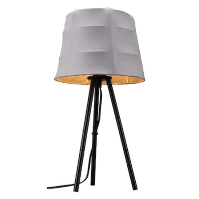 Legacy Table Lamp Gray & Black - N/A