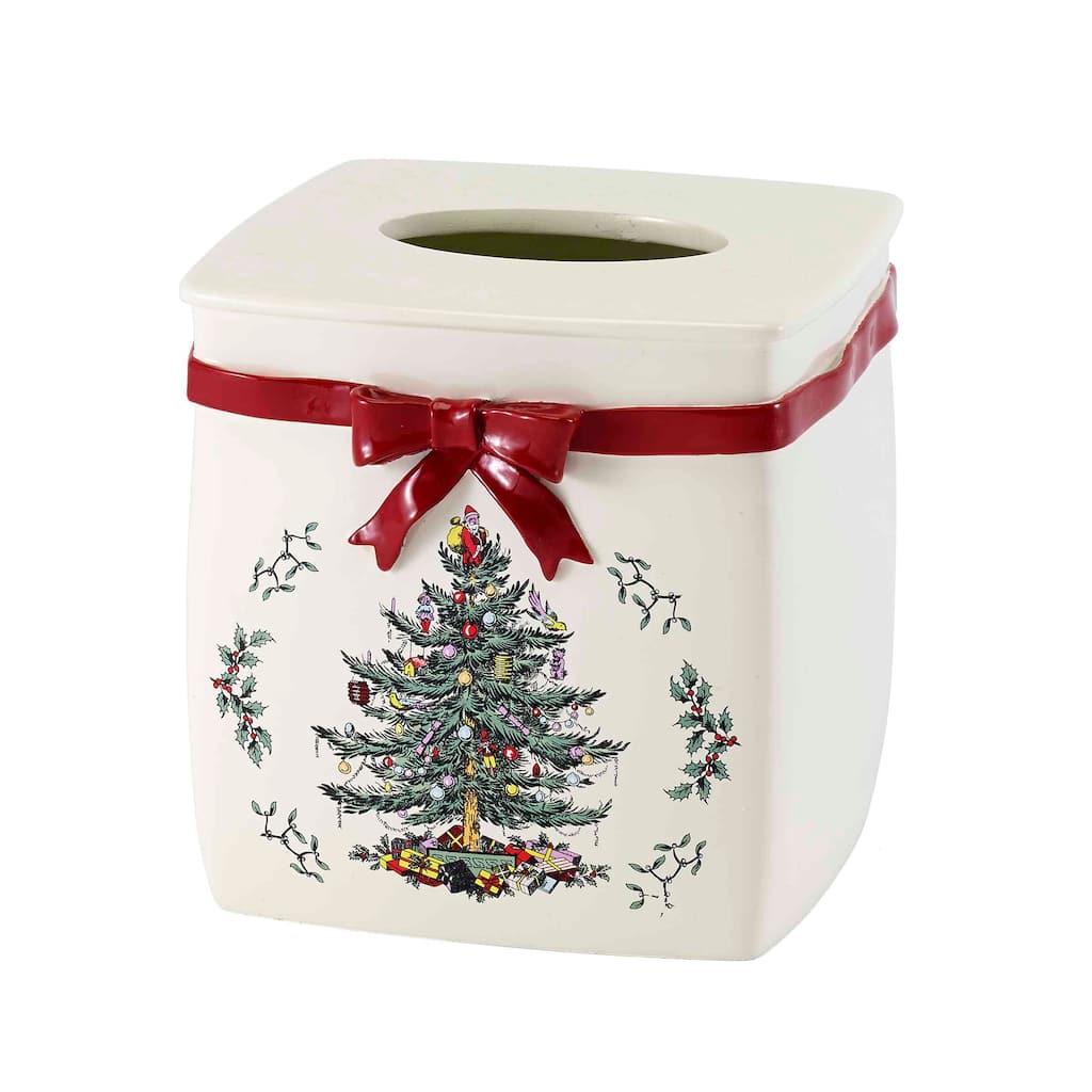 Spode® Christmas Tree Tissue Cover - Red - Tissue Cover