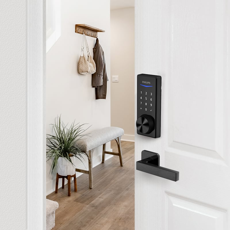 Philips Home Access 1000 Series Electronic Deadbolt with Lever Set