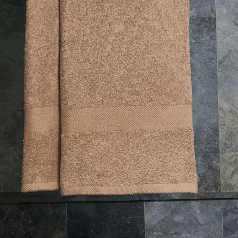 Deluxe 2-Piece 100 Cotton Bath Sheet