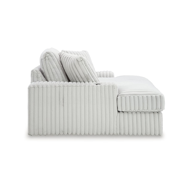 Signature Design by Ashley Stupendous Alloy Oversized Chaise - 64" W x 68" D x 41" H