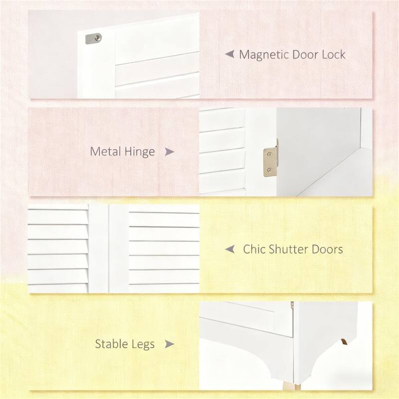 Space-Saving Design, Tall Narrow Bathroom Storage Cabinet