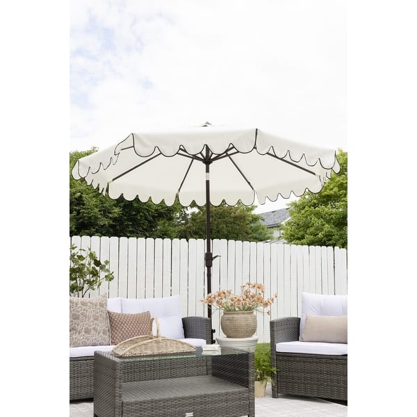 double patio umbrella stand Nuu Garden 15 ft. Double-Sided Patio Umbrella with Umbrella Base, 2  Sandbags at Tractor Supply Co