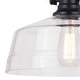 preview thumbnail 12 of 14, Beloit Farmhouse Kitchen Island Mini Pendant Ceiling Light Clear Seeded Glass