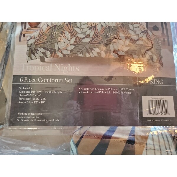 Pointehaven Tropical Nights Cotton 