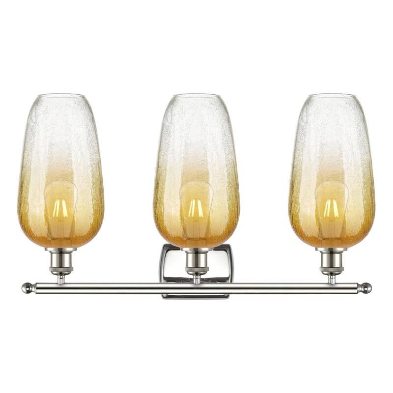 Innovations Lighting Endless Possibilities Ballston - Brookhaven Flute - 3 Light 27" Bath Vanity Light