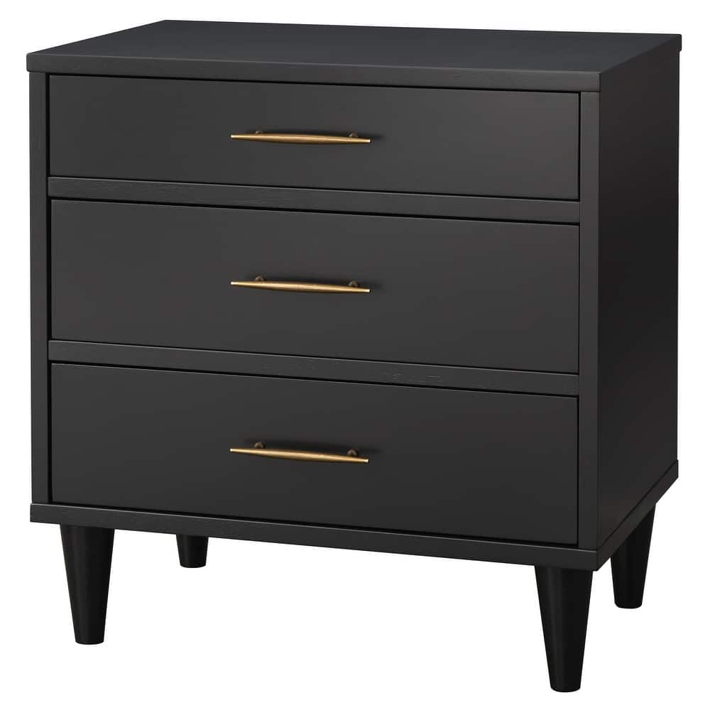 Lifestorey Ana 3-Drawer Nightstand