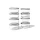 preview thumbnail 7 of 32, Glass Food Storage Containers Set - Round, 1-Cup (8oz) BPA-Free, Microwave & Oven Safe, Airtight Lids