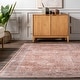 preview thumbnail 18 of 19, Nuloom Xenia Faded Transitional SplashGuard Machine Washable Area Rug