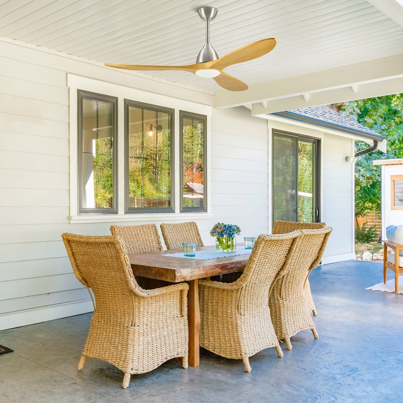 CO-Z 3 - Blade Modern Classic Smart Ceiling Fan with Dimmable LED Light and Remote