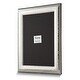 Curata Bilaminate Sterling Silver Hammered Roped Border 5x7 Frame - Bed ...