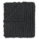 preview thumbnail 19 of 42, Donna Sharp Chunky Knit Throw Charcoal
