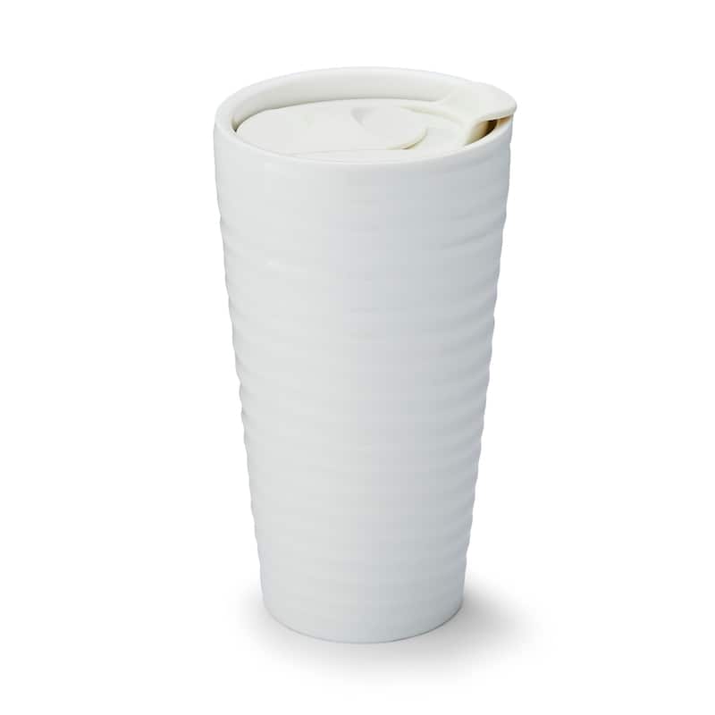 Portmeirion Sophie Conran Travel Mug 8 Ounce Mug with Lid