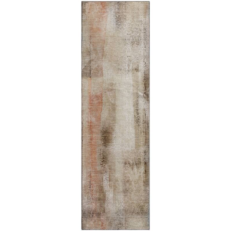 Premium Washable Super Soft Abstract Imprints Mayfield Rug