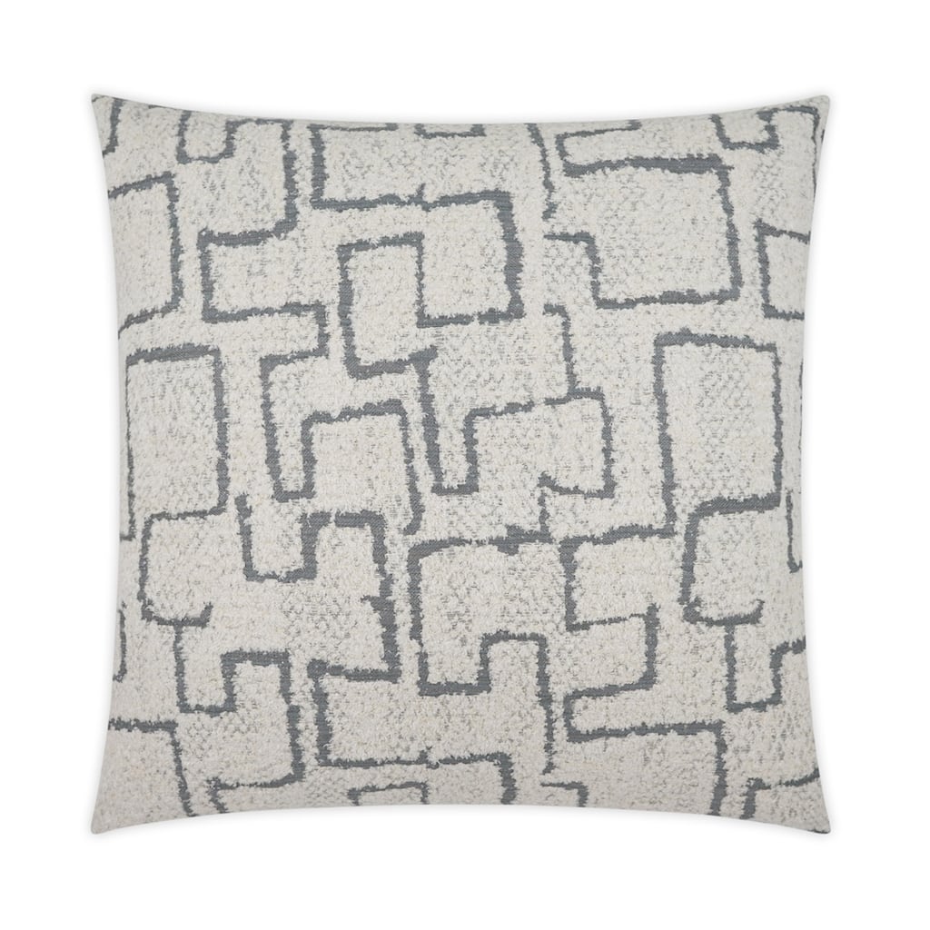 Domaine Grey Decorative Throw Pillow