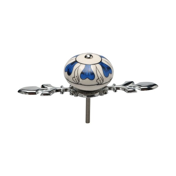 Ceramic Knobs Vintage Knob Drawer Pull Handle Furniture Kitchen Door Cabinet Cupboard Wardrobe Dresser Decorative #2 - 1pcs