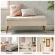 preview thumbnail 90 of 137, HULALA HOME Neptunus Modern 45.5" W Velvet Bedroom Storage Bench for End of Bed with Nailhead Trim