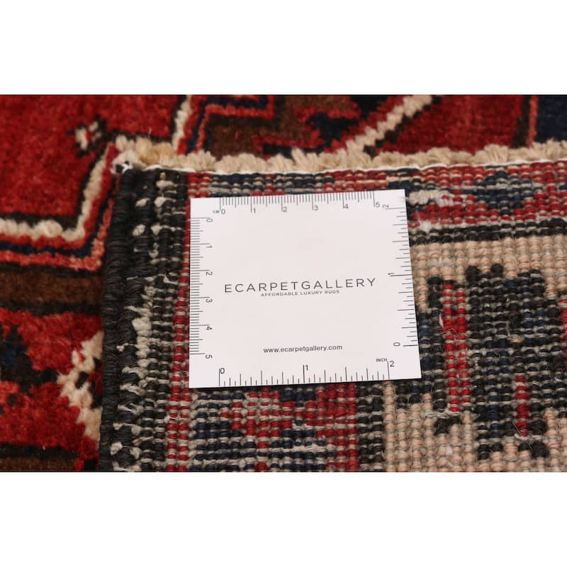 ECARPETGALLERY Hand-knotted Konya Anatolian Red Wool Rug - 3'8 x 11'0