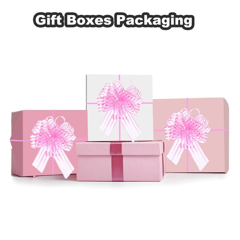 20pcs Pull Bows 6.3 Inch Wide Ribbon Gift Bows for Gift Wrapping