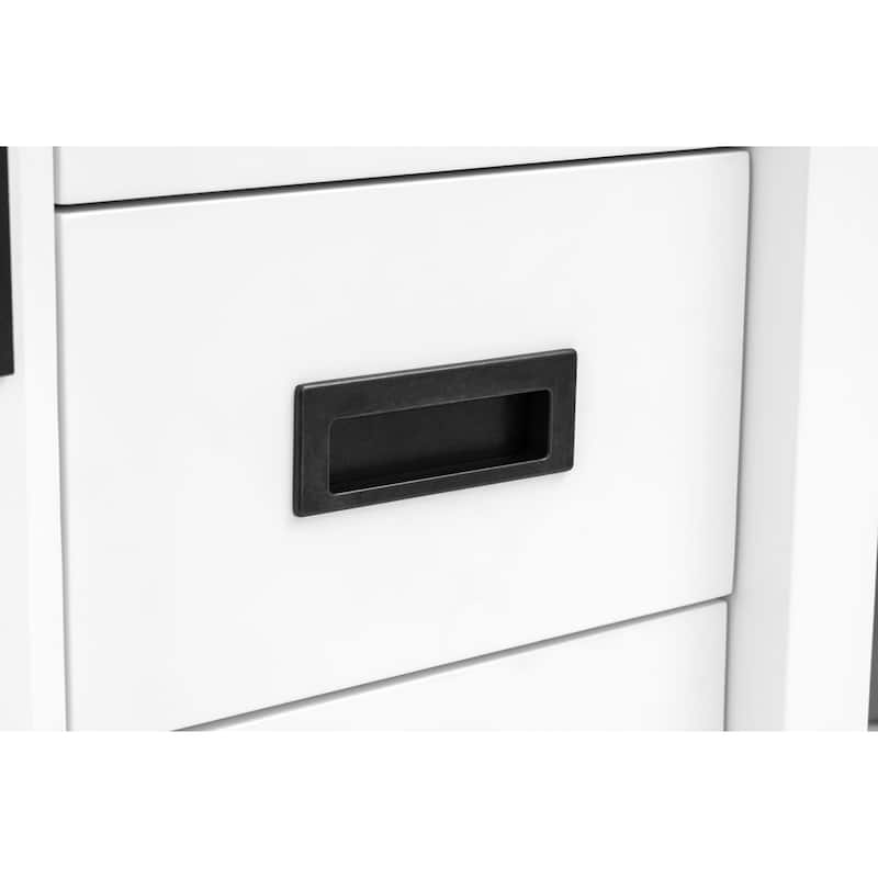 37'' Hanford Bathroom Vanity with Engineered Stone Top
