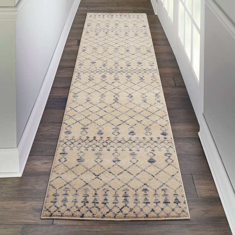 Carson Carrington Drafsen Boho Moroccan Area Rug