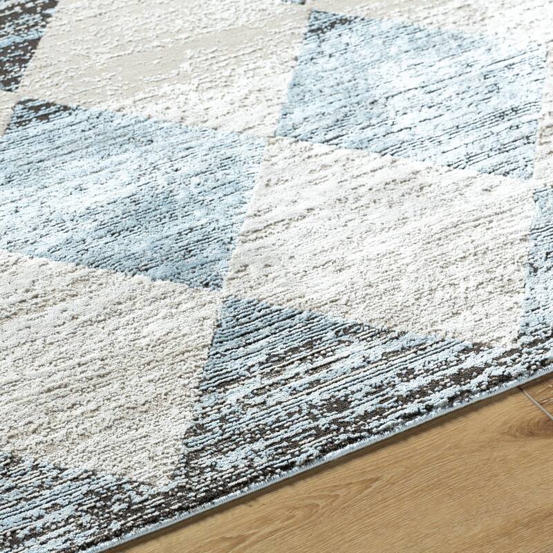 Livabliss Allegro Modern Diamond Area Rug