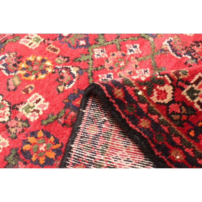 ECARPETGALLERY Hand-knotted Andelz Red Wool Rug - 2'10 x 15'9