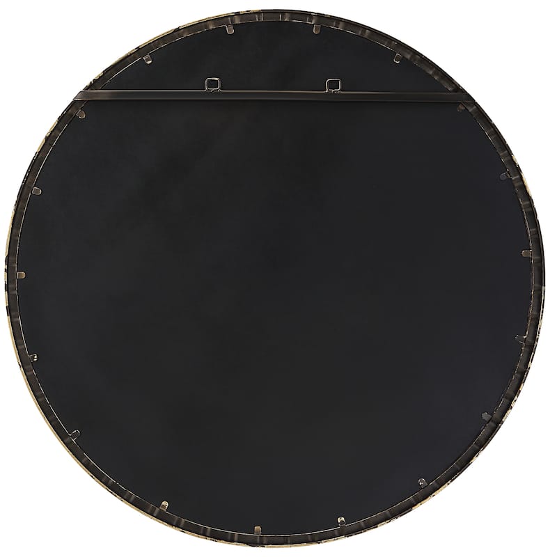Uttermost Dandridge Gold Round Mirror