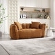 preview thumbnail 2 of 43, Roomfitters Soft Beanbag Chair with High Resilience Foam Core – Comfortable Square Recliner Sofa for Gaming, Watching TV Yellow