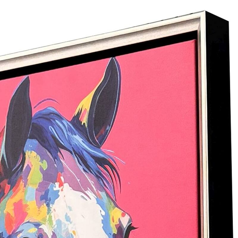 Paragon Colorful Horse I Canvas