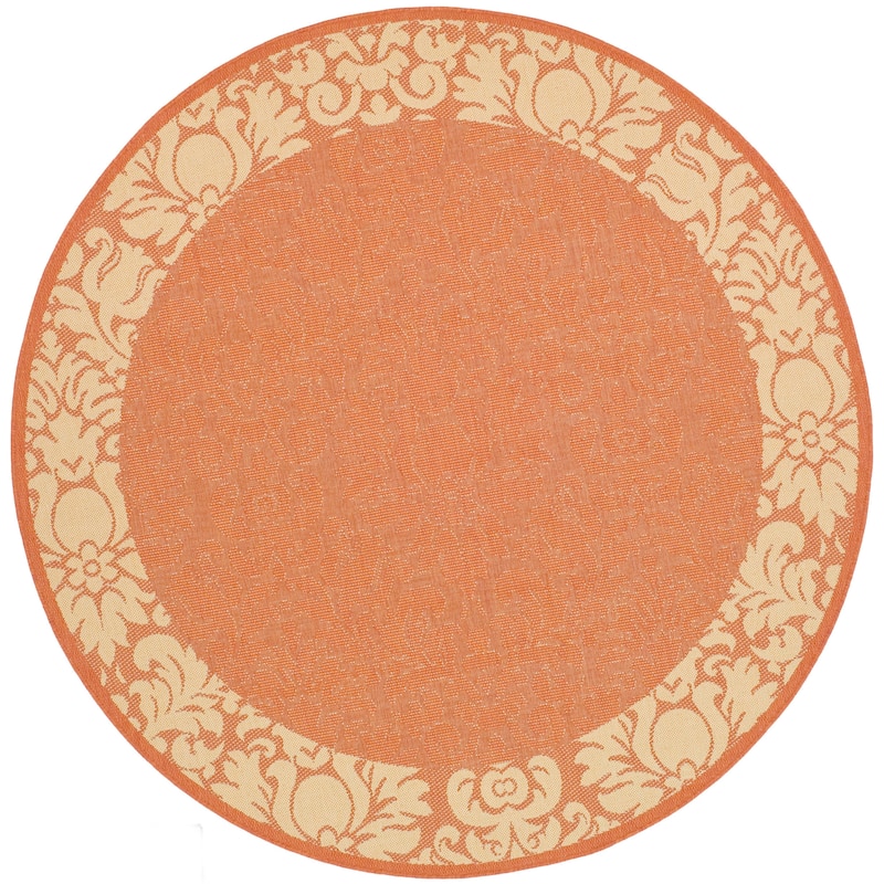 SAFAVIEH Courtyard Peggie Indoor/ Outdoor Patio Backyard Rug