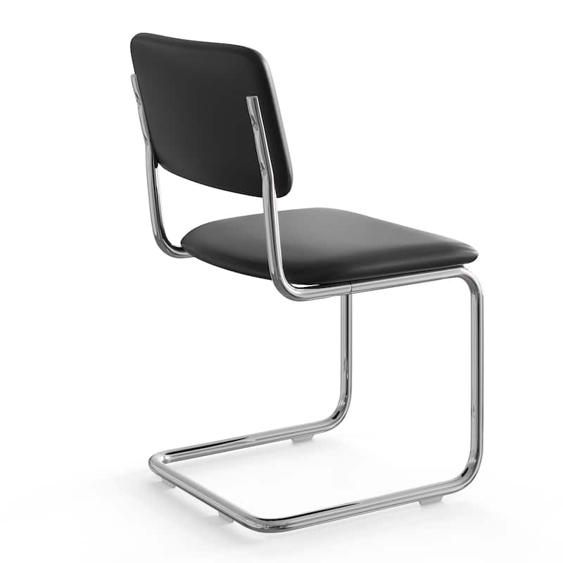 Hayward Vegan Leather Side Chair Vegan Leather (Set Of 2)