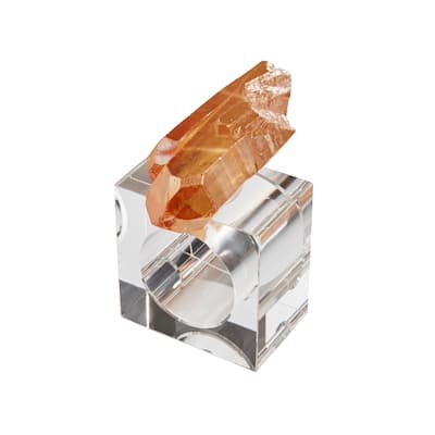 Luxe Quartz Napkin Ring (Set of 4)