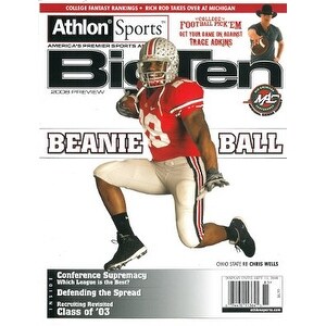 Shop Chris Wells Unsigned 2008 Ohio State Buckeyes Preseason Big