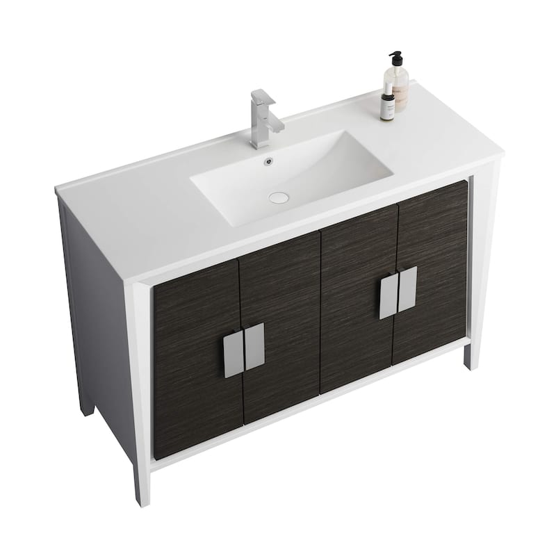 Fine Fixtures Imperial Collection Bathroom Vanity Cabinet Set,