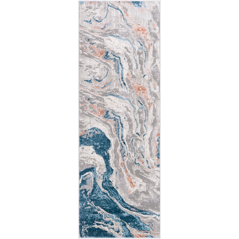Livabliss Tineke Flowing Abstract Modern Area Rug