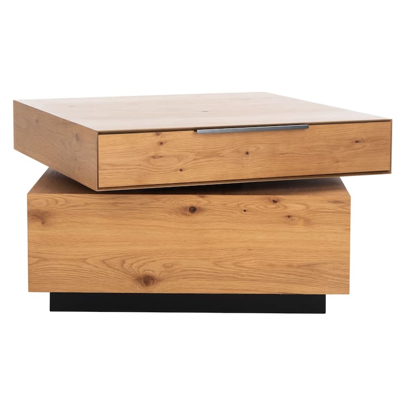 SAFAVIEH Home Geraldo Rotating Coffee Table - 32"W x 32"D x 19"H