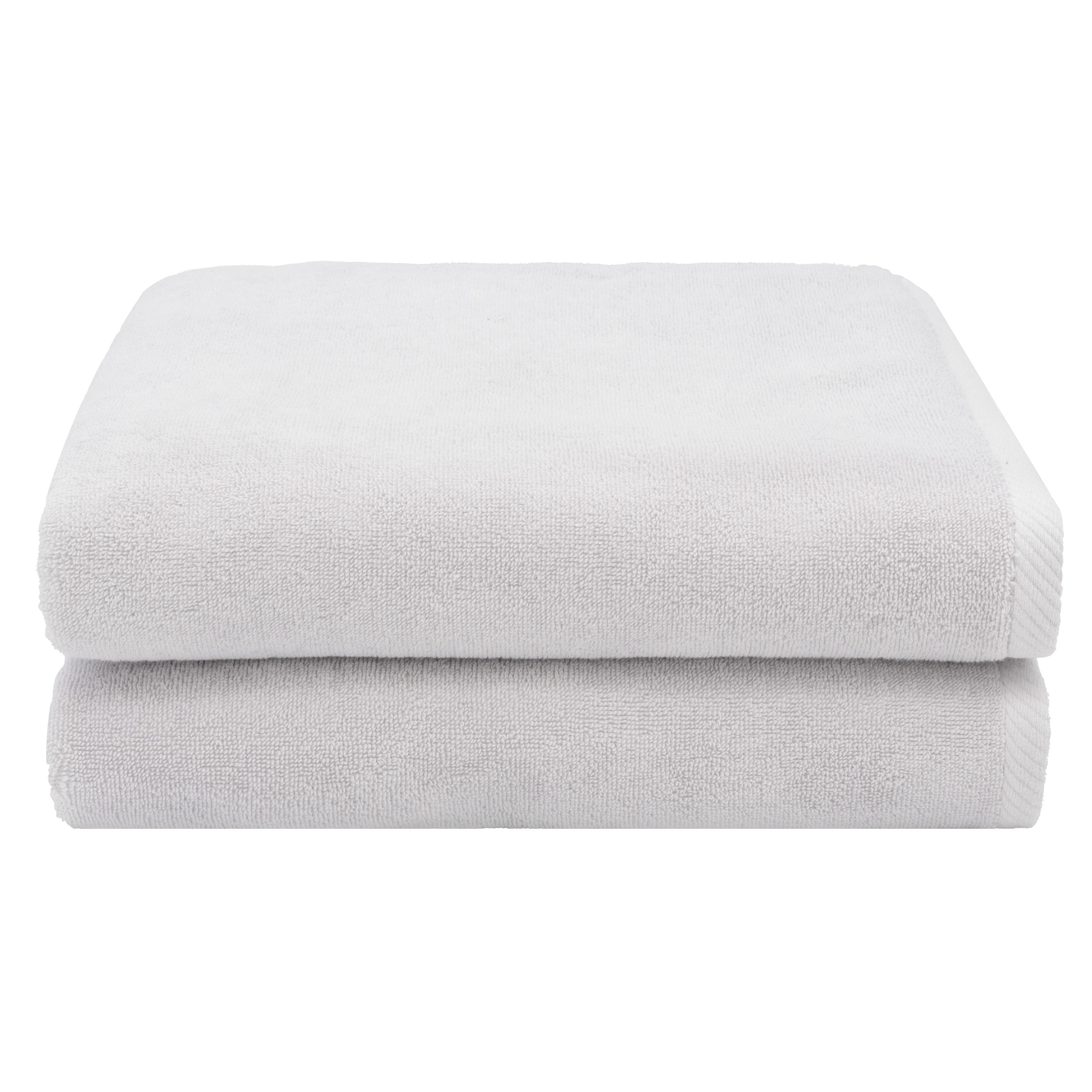 Authentic Hotel and Spa 100% Turkish Cotton Ediree Bath Towels - Set of 2