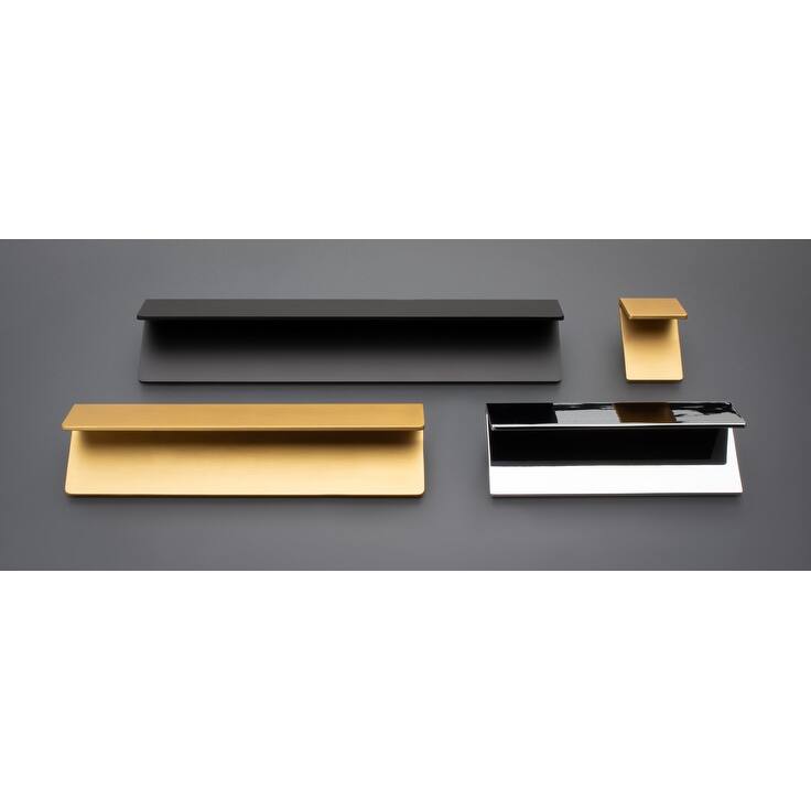 Sietto K-2006 Fold 3/4" Center to Center Finger Cabinet Pull