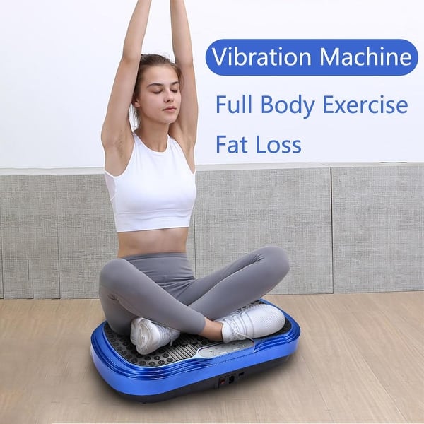 Whole Body Workout Vibration Plate Exercise Machine Weight Loss - Bed Bath  & Beyond